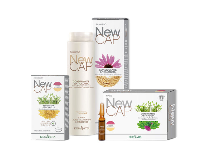 NEWCAP SHAMPOO E BALSAMO ERBA VITA