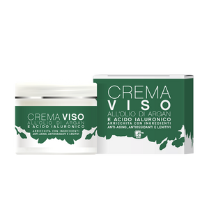 CREMA VISO ALL’OLIO DI ARGAN E ACIDO IALURONICO 50ml