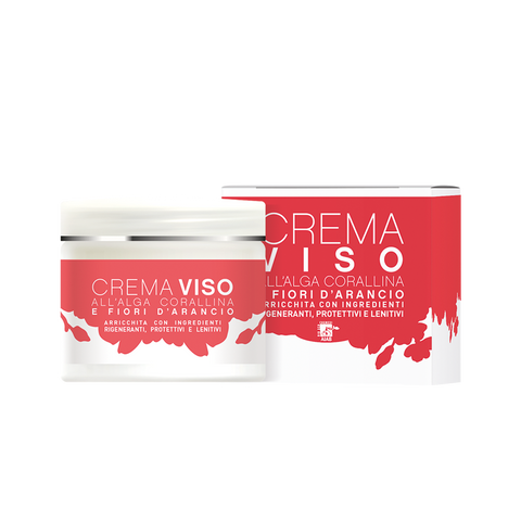 CREMA VISO ALL’ALGA CORALLINA E FIORI DI ARANCIO 50ml